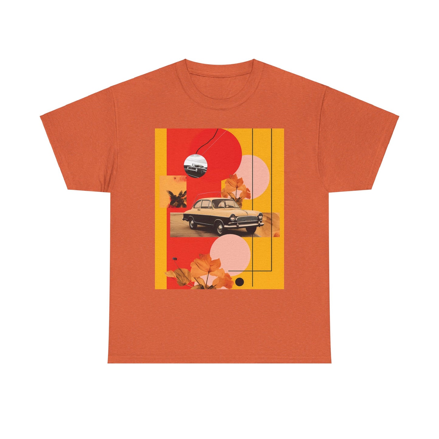Wanderlust WheelsUnisex Heavy Cotton Tee
