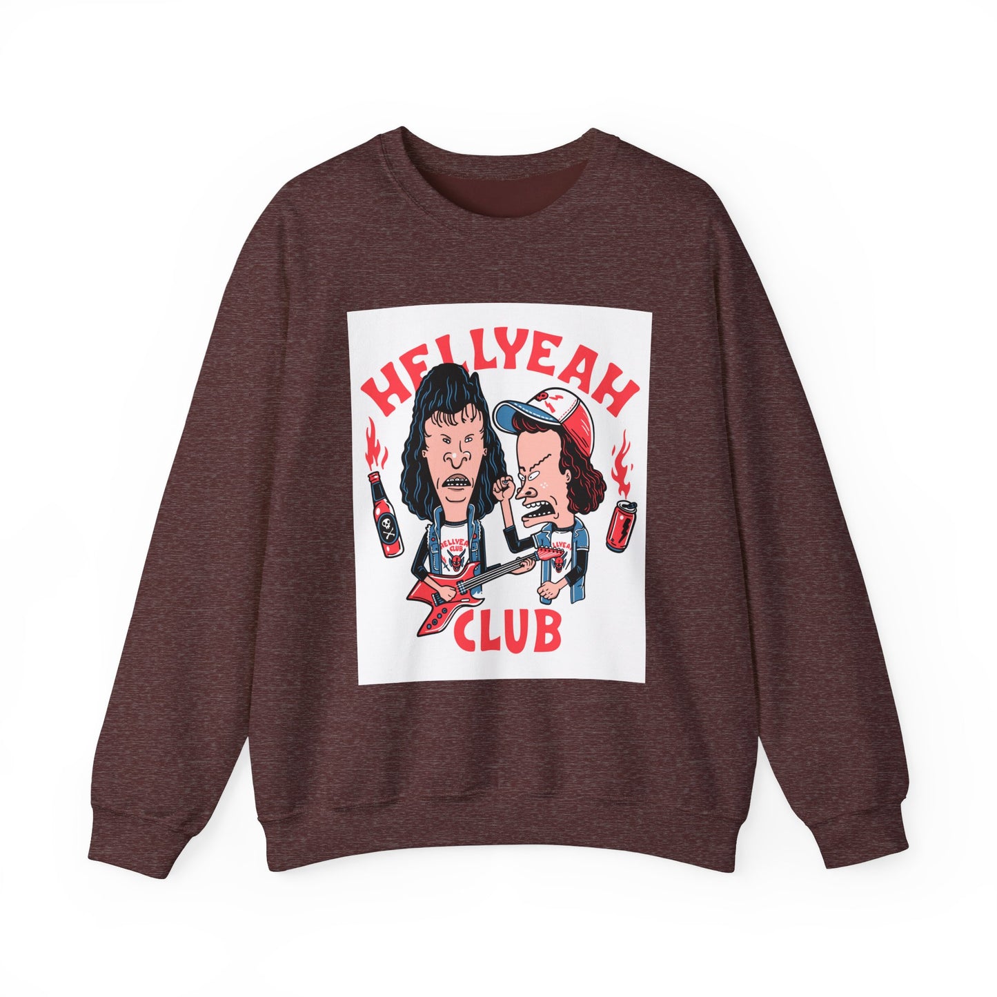Hell Yeah Club Unisex Heavy Blend™ Crewneck Sweatshirt