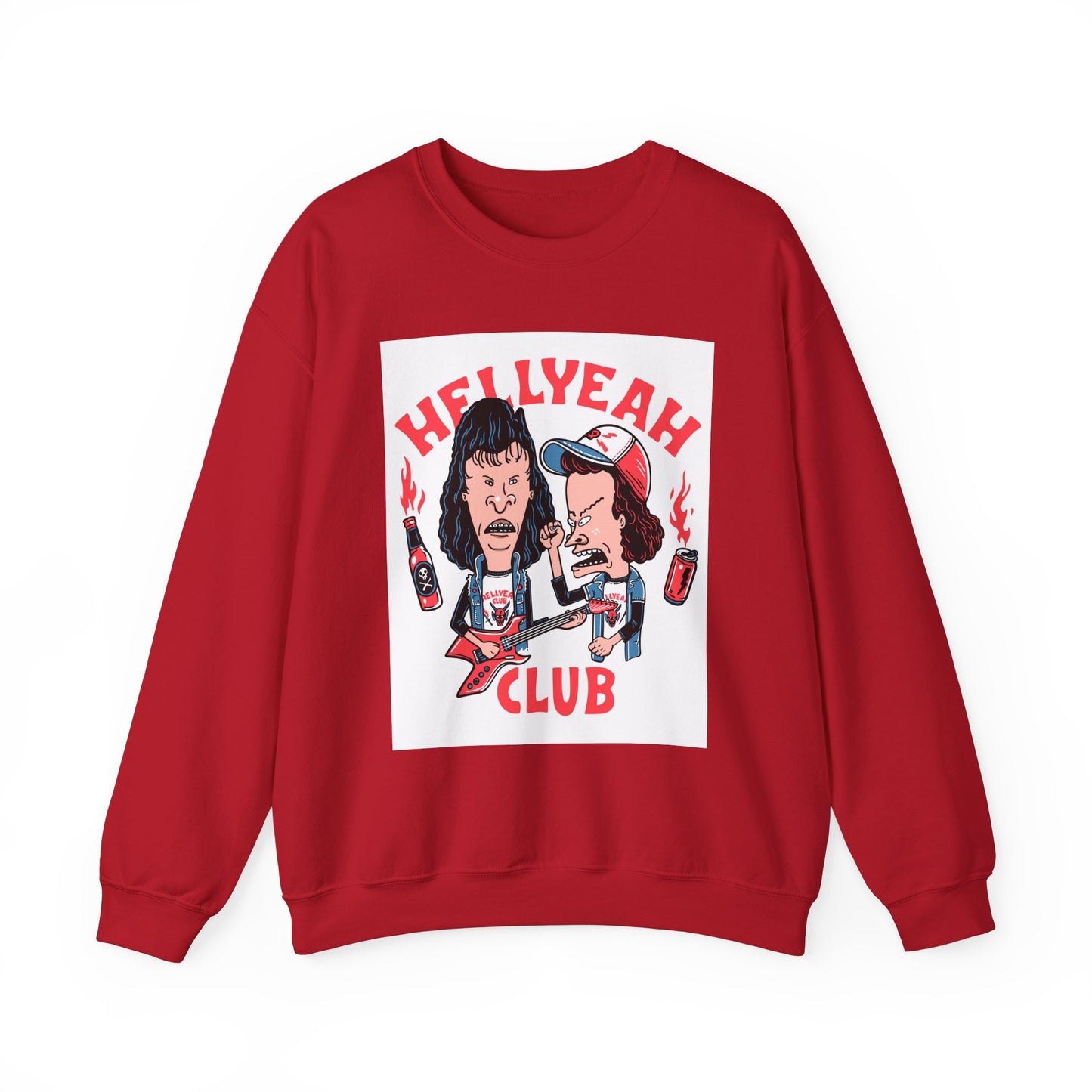 Hell Yeah Club Unisex Heavy Blend™ Crewneck Sweatshirt