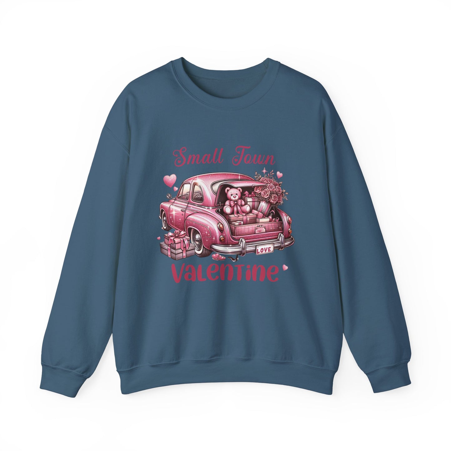 Small Town Valentine Unisex Heavy Blend™ Crewneck Sweatshirt