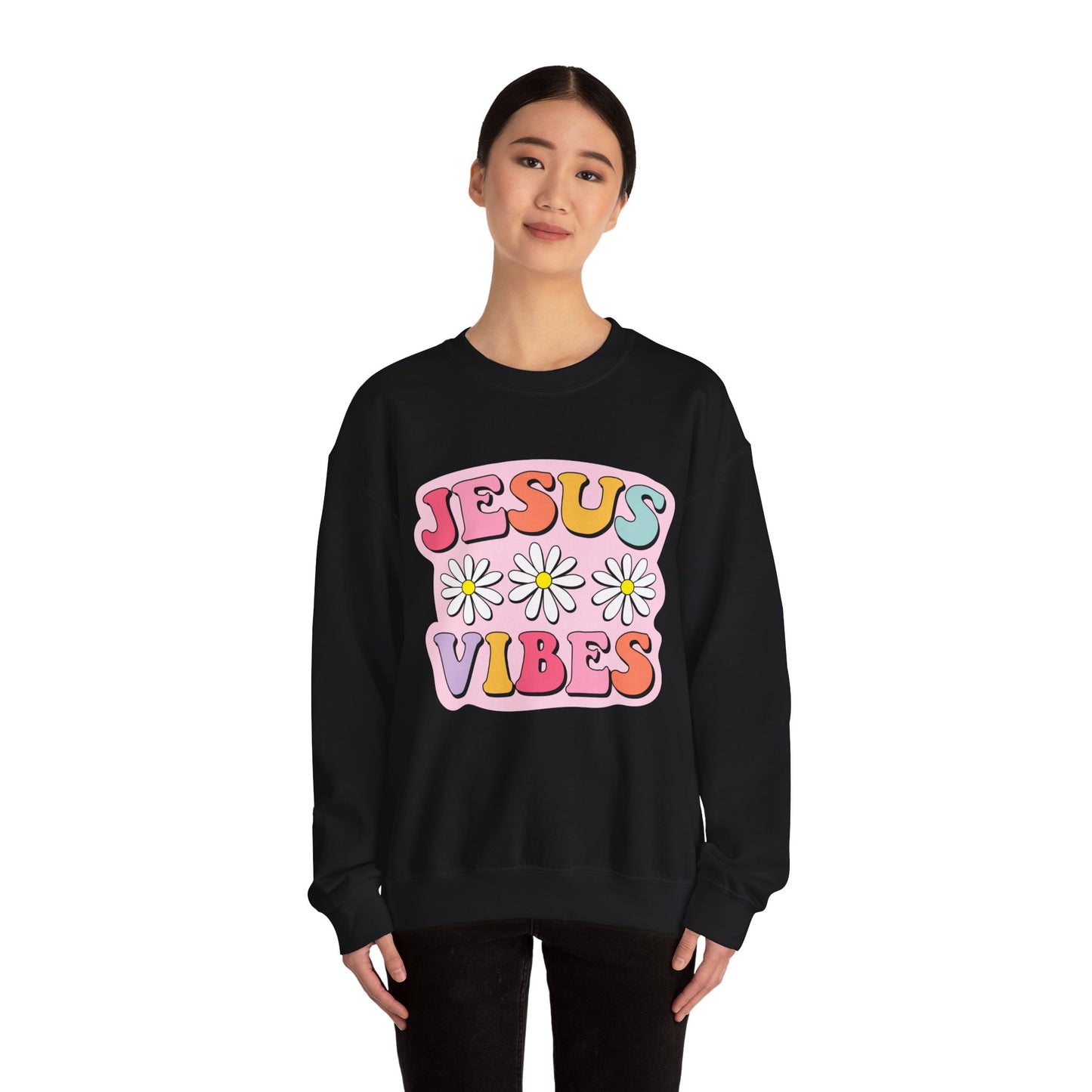 Jesus Vibes Unisex Heavy Blend™ Crewneck Sweatshirt