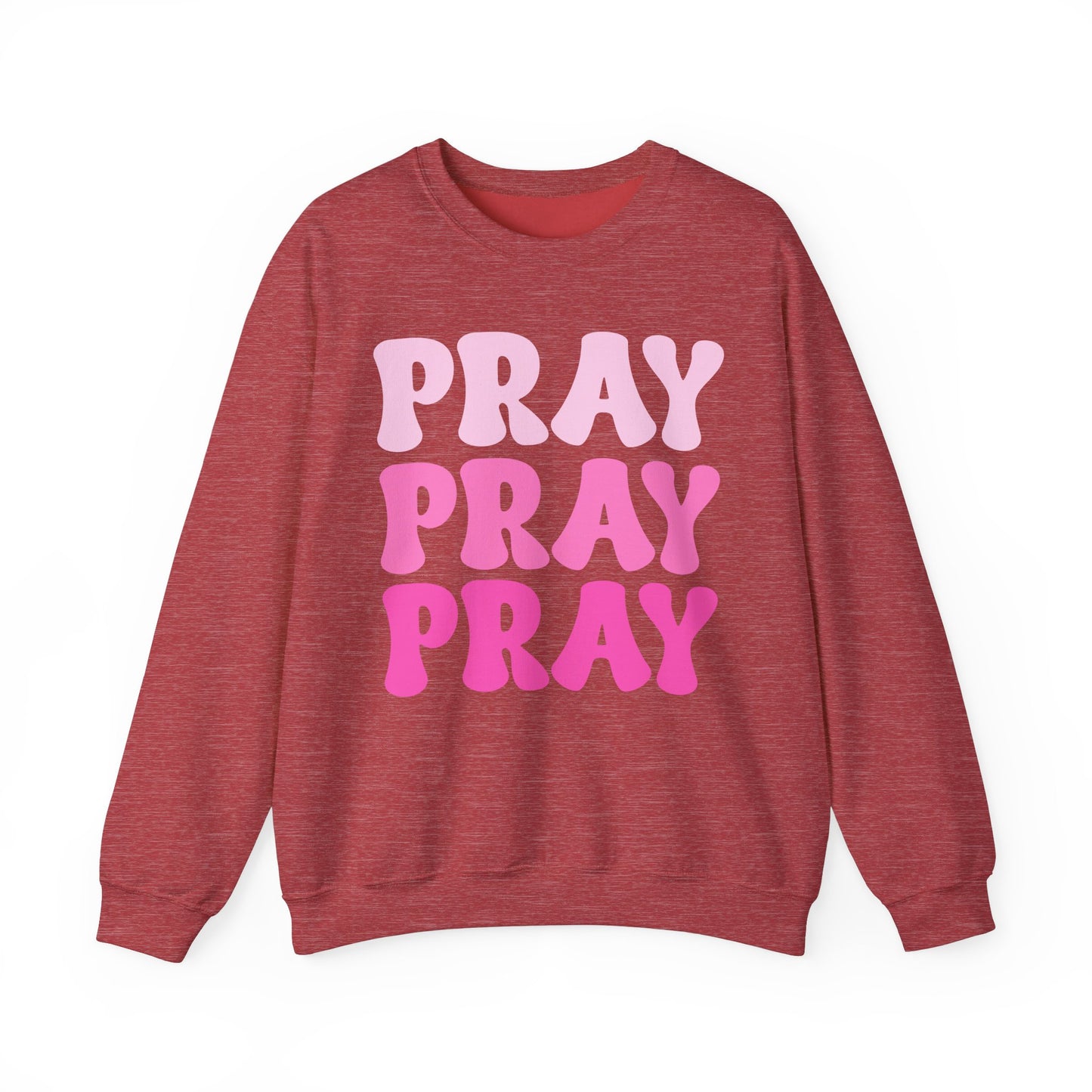 Pray Pray Pray Unisex Heavy Blend™ Crewneck Sweatshirt
