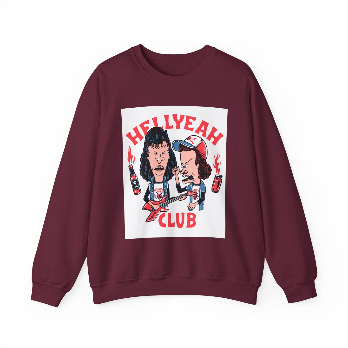 Hell Yeah Club Unisex Heavy Blend™ Crewneck Sweatshirt