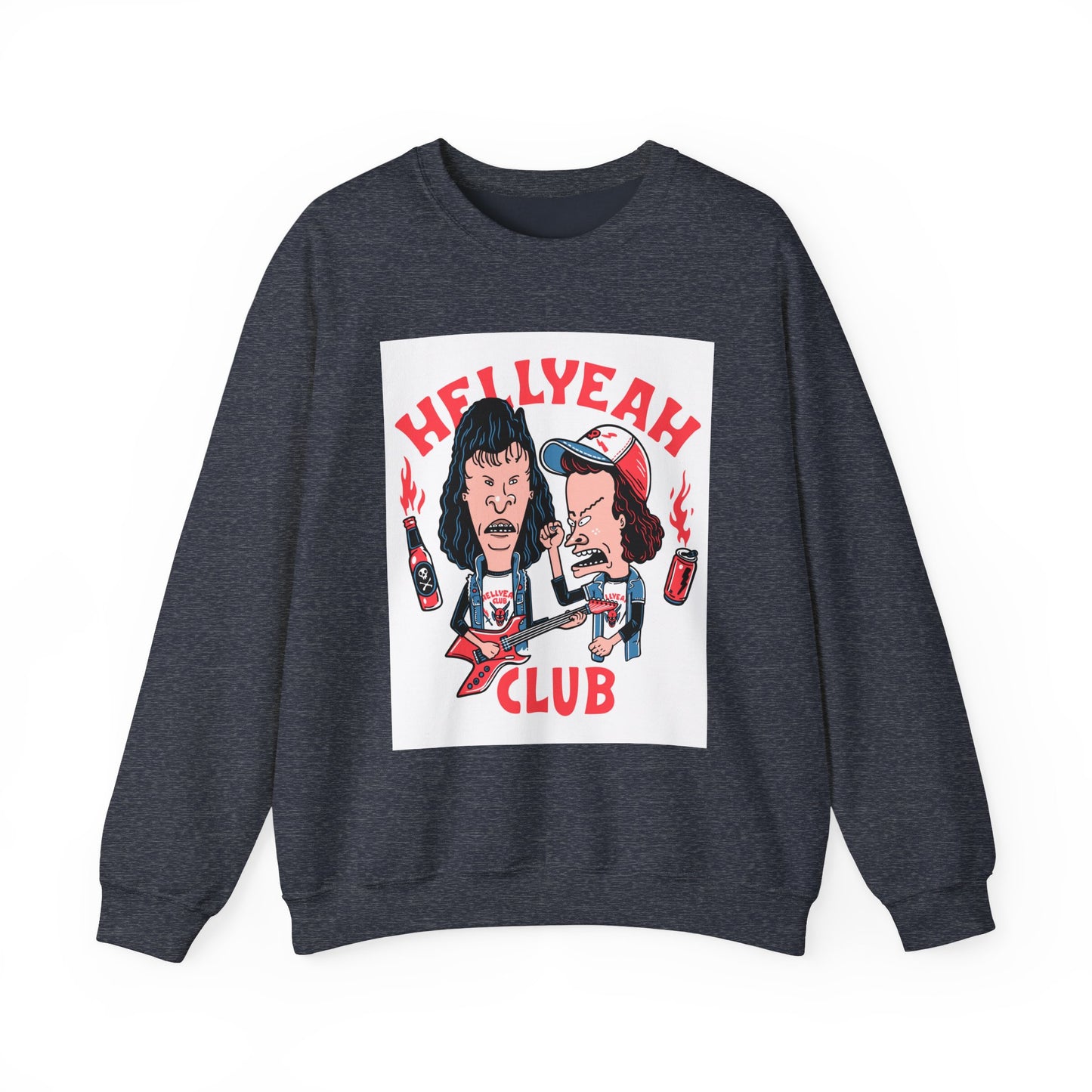 Hell Yeah Club Unisex Heavy Blend™ Crewneck Sweatshirt
