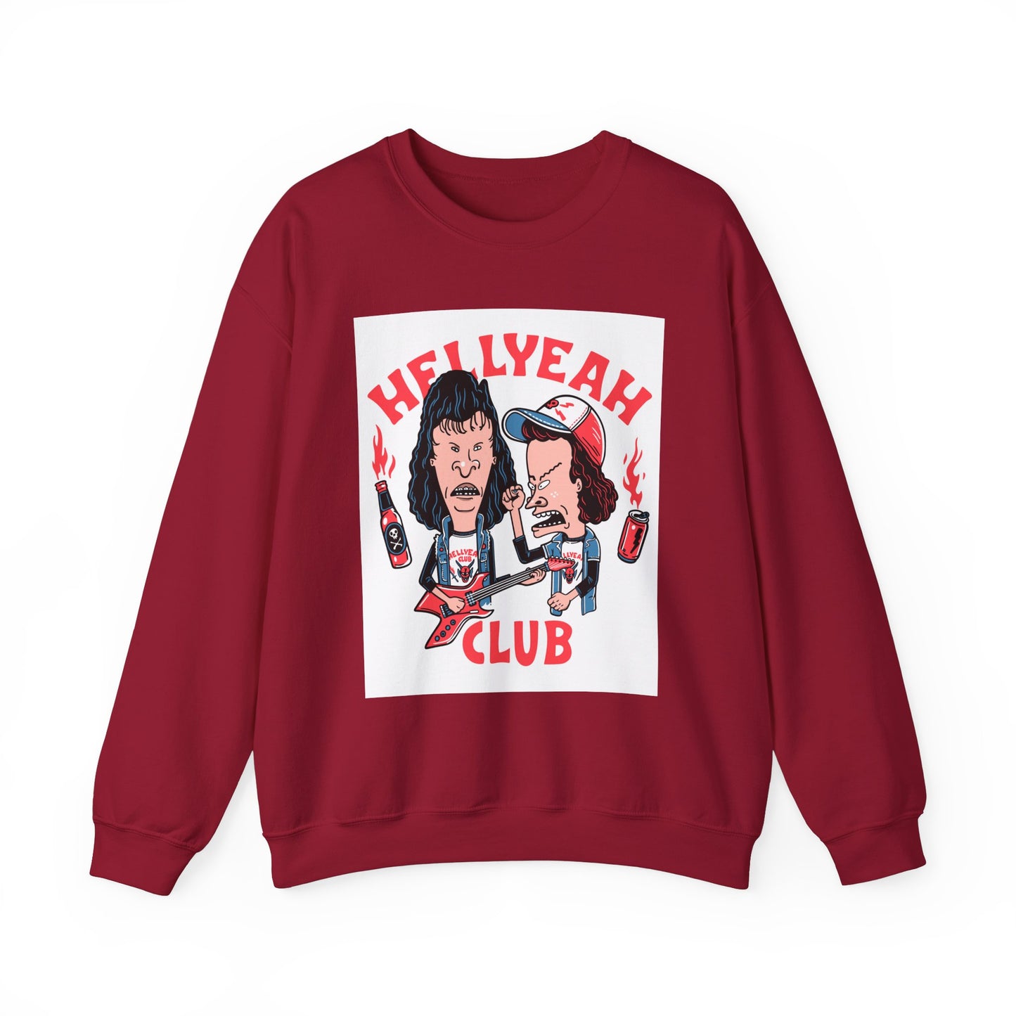 Hell Yeah Club Unisex Heavy Blend™ Crewneck Sweatshirt