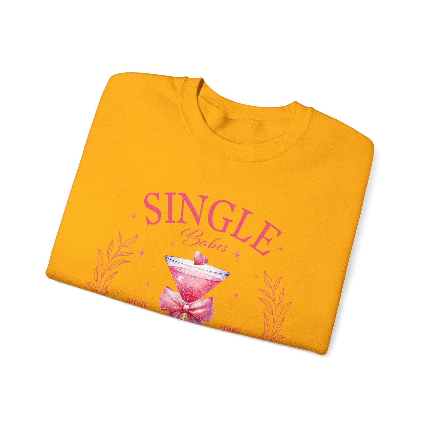 Single Babes Cocktail Club Unisex Heavy Blend™ Crewneck Sweatshirt