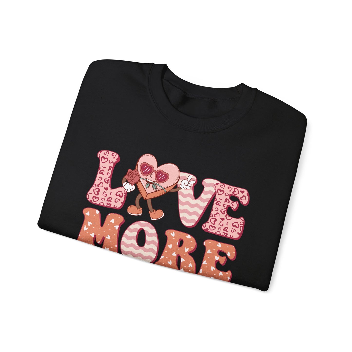 Love More Unisex Heavy Blend™ Crewneck Sweatshirt