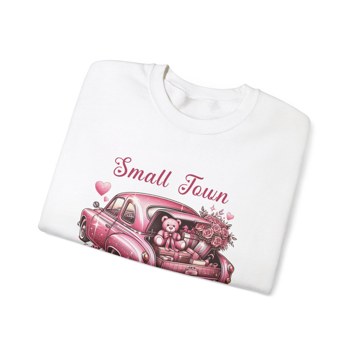 Small Town Valentine Unisex Heavy Blend™ Crewneck Sweatshirt