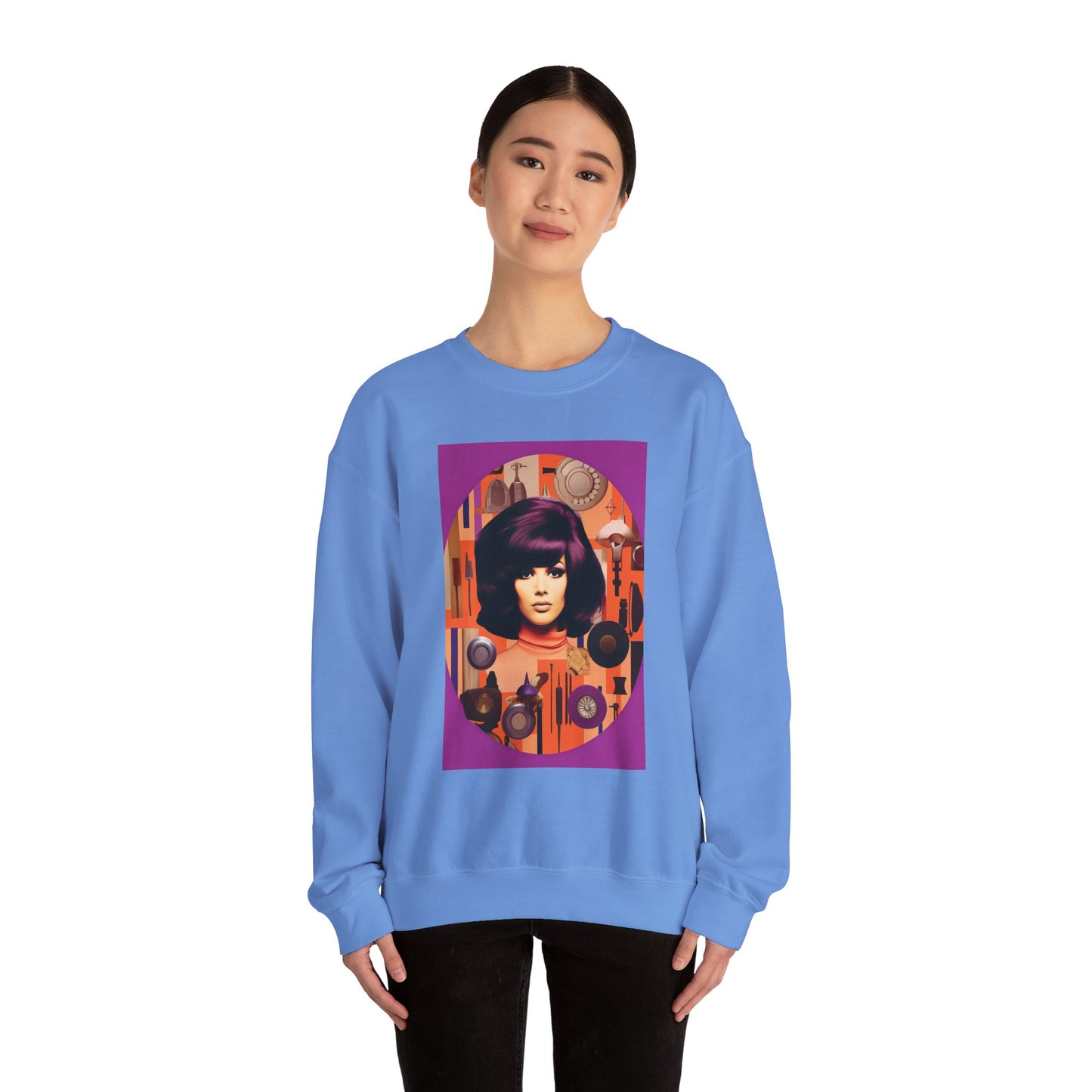 Purple Hue Unisex Heavy Blend™ Crewneck Sweatshirt