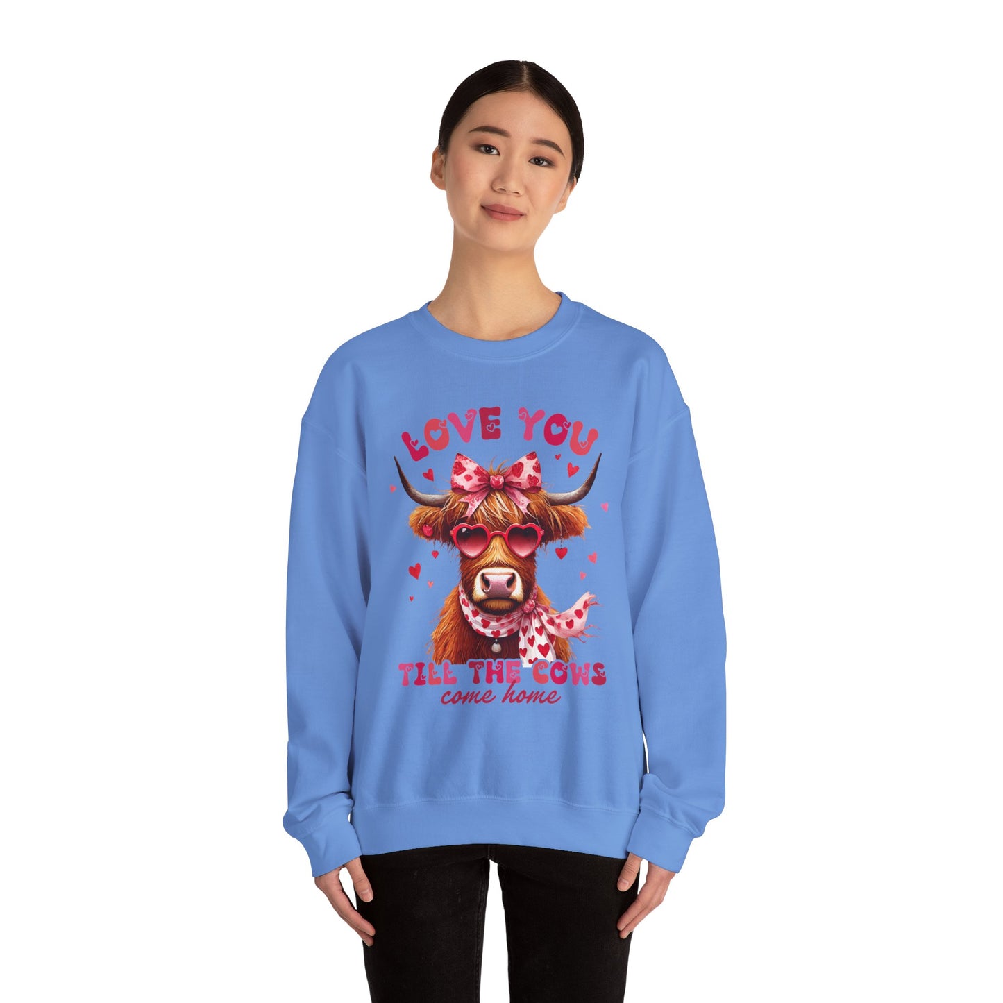 Love You Unisex Heavy Blend™ Crewneck Sweatshirt