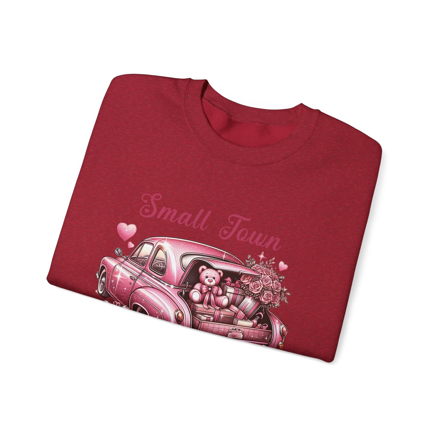 Small Town Valentine Unisex Heavy Blend™ Crewneck Sweatshirt