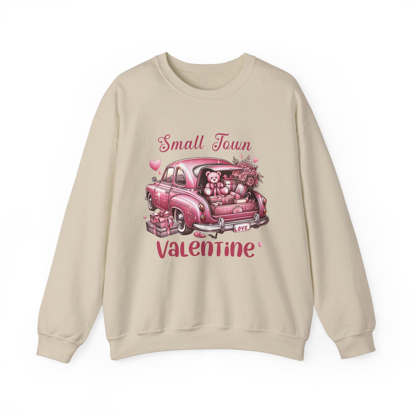 Small Town Valentine Unisex Heavy Blend™ Crewneck Sweatshirt