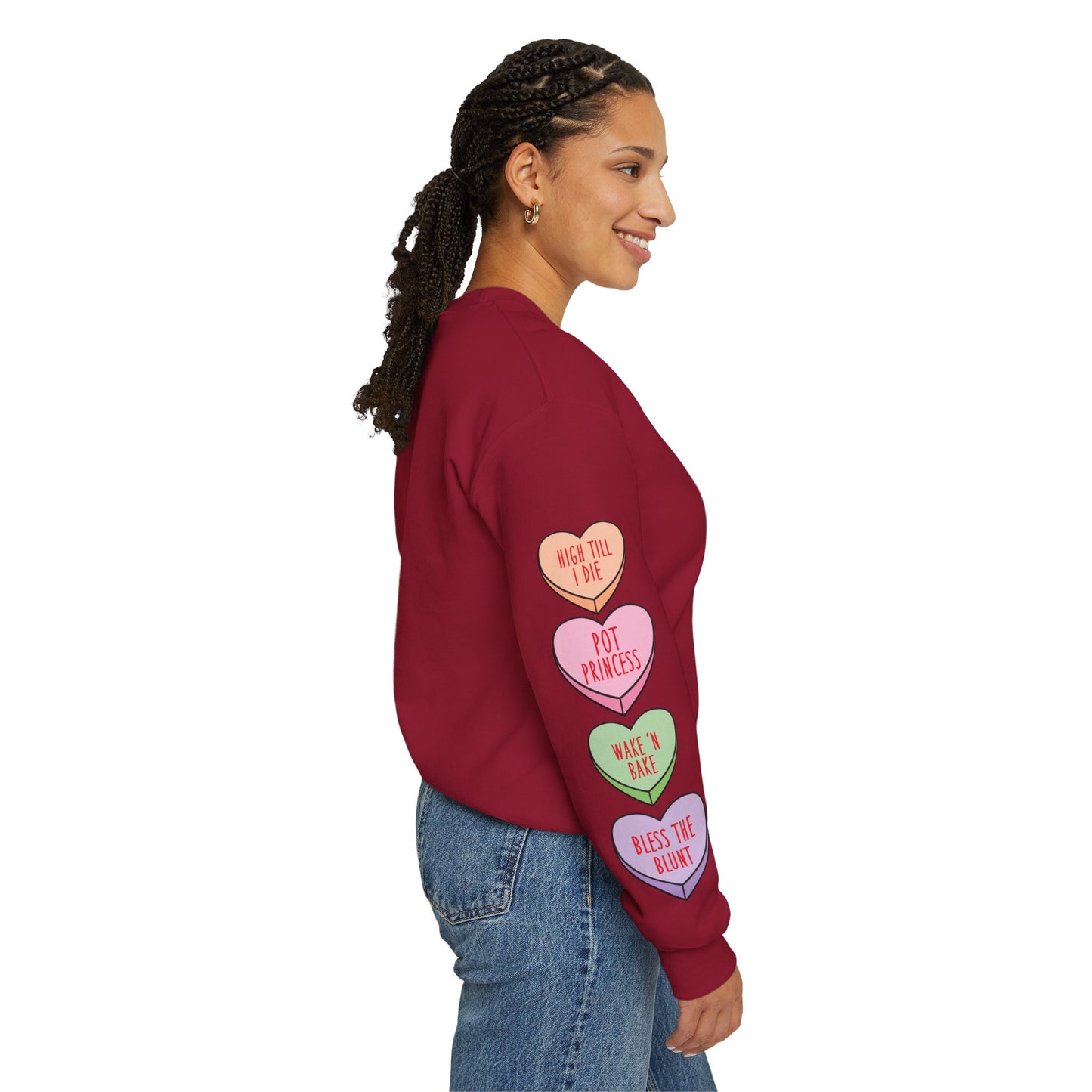 SweetHearts Stoner Unisex Heavy Blend™ Crewneck Sweatshirt