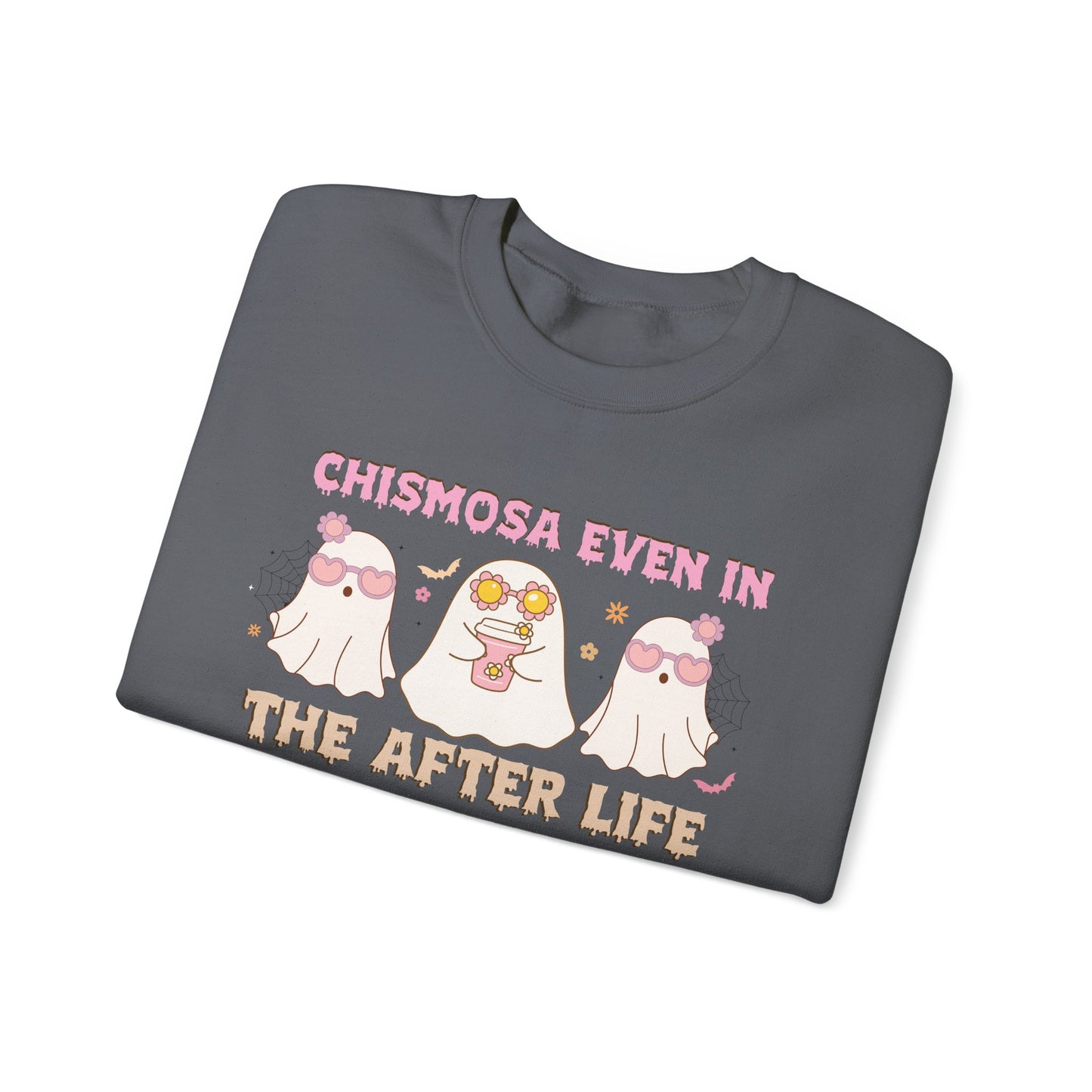 Chismosa In The After Life Unisex Heavy Blend™ Crewneck Sweatshirt
