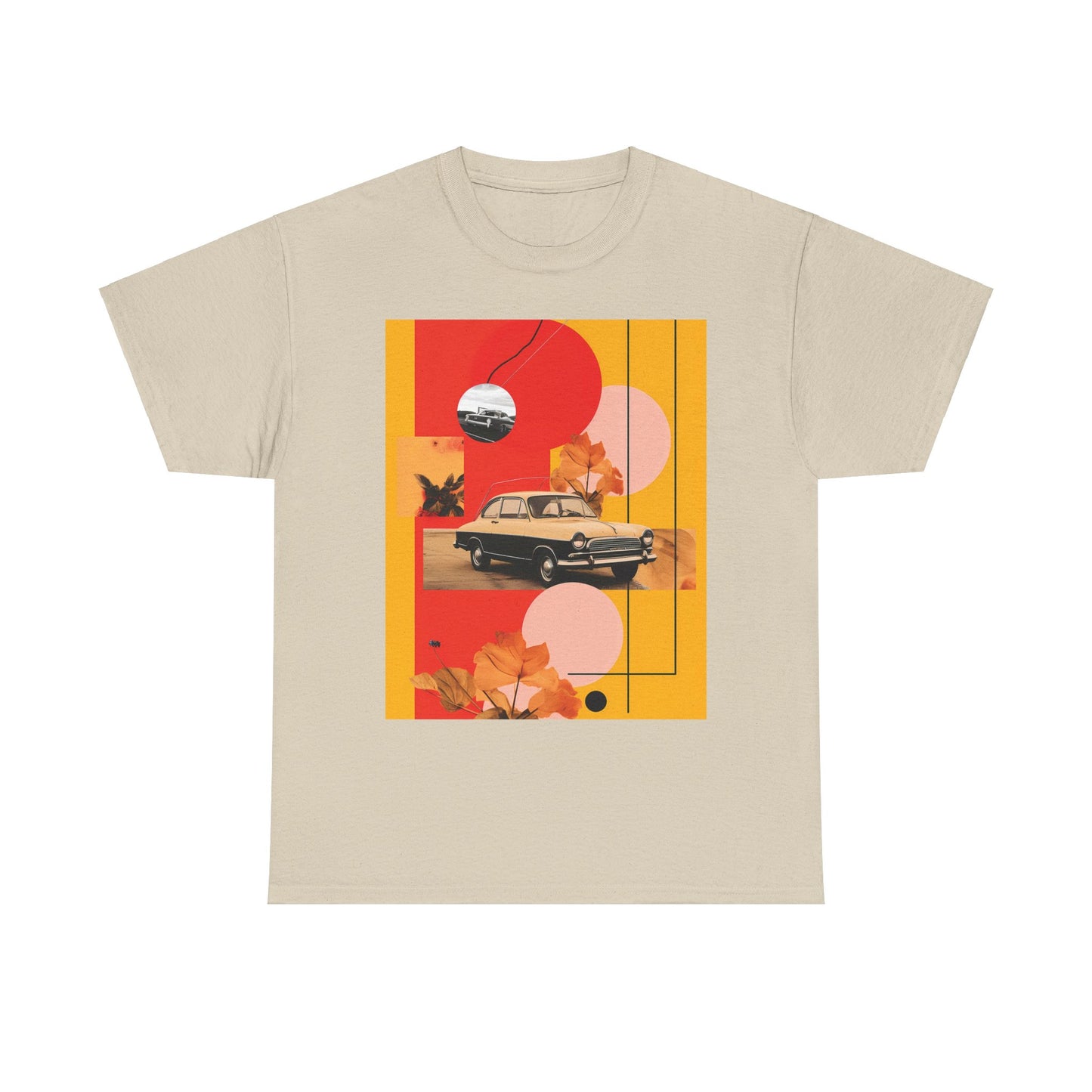 Wanderlust WheelsUnisex Heavy Cotton Tee