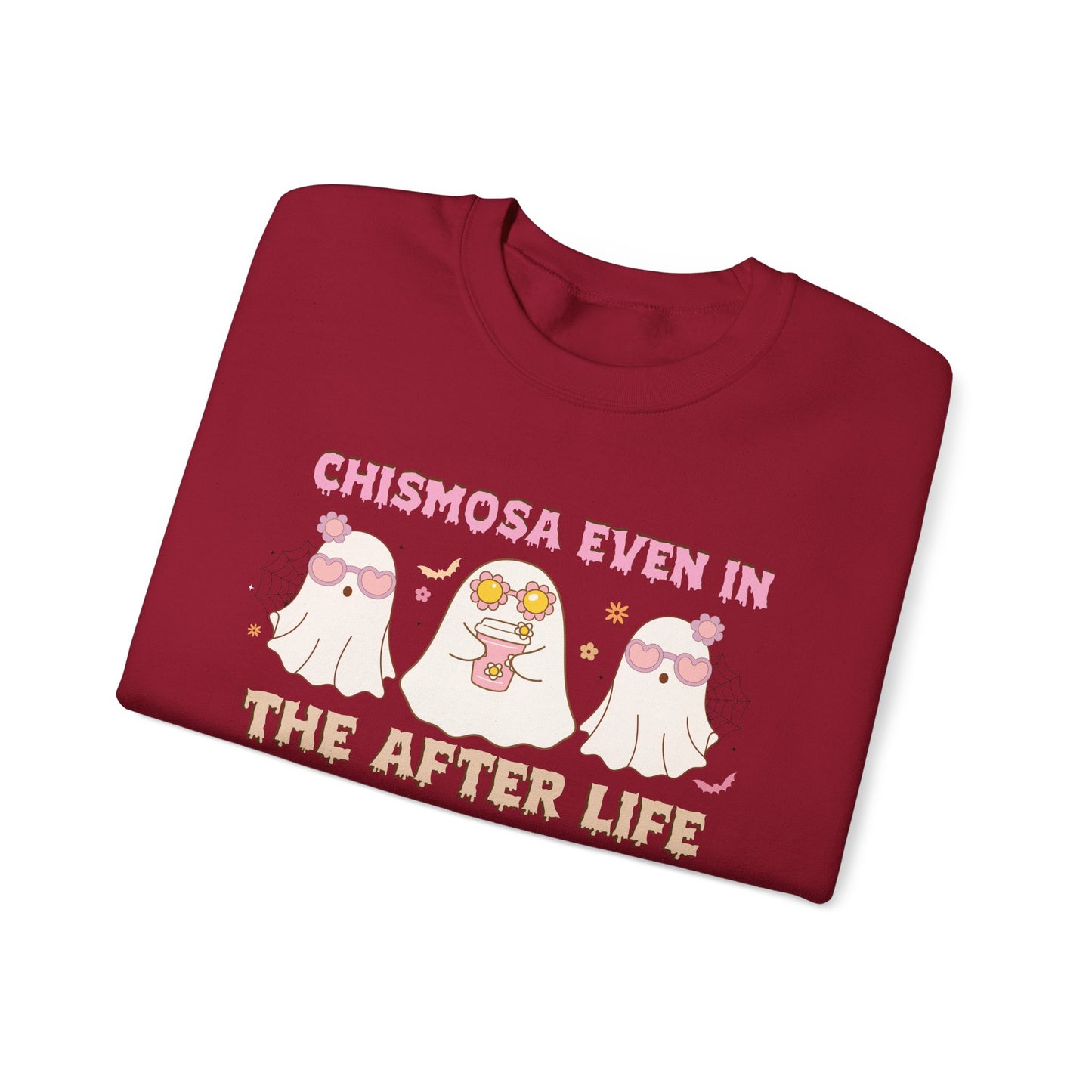 Chismosa In The After Life Unisex Heavy Blend™ Crewneck Sweatshirt