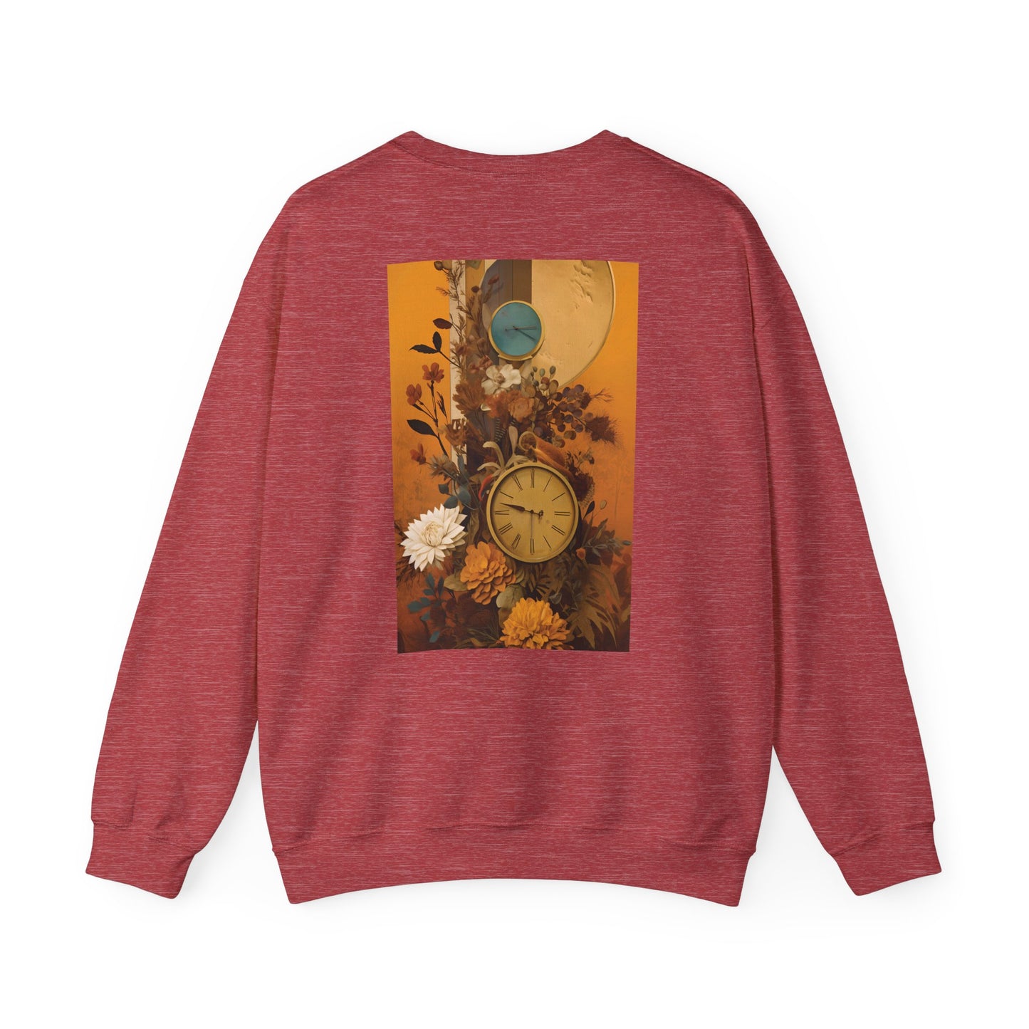 People, Time & Style: A Retro Journey Unisex Heavy Blend™ Crewneck Sweatshirt