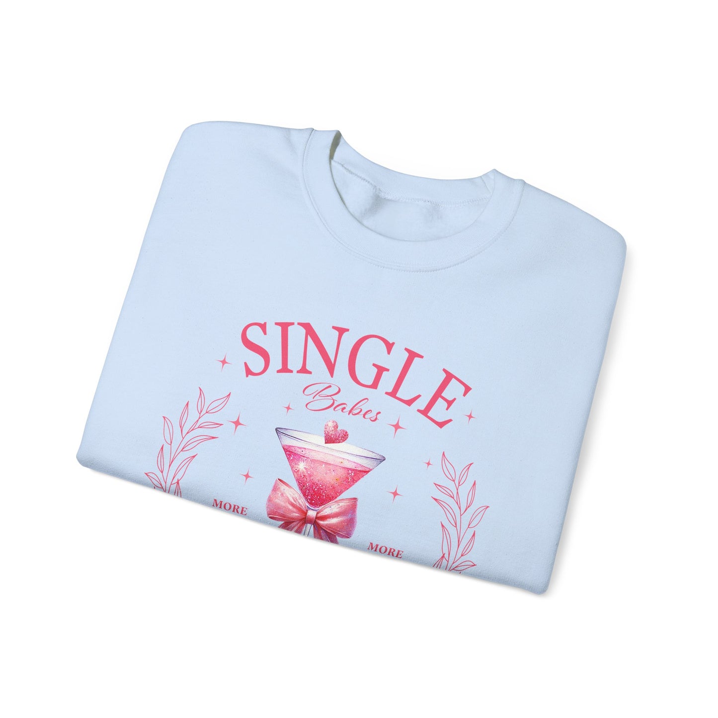 Single Babes Cocktail Club Unisex Heavy Blend™ Crewneck Sweatshirt