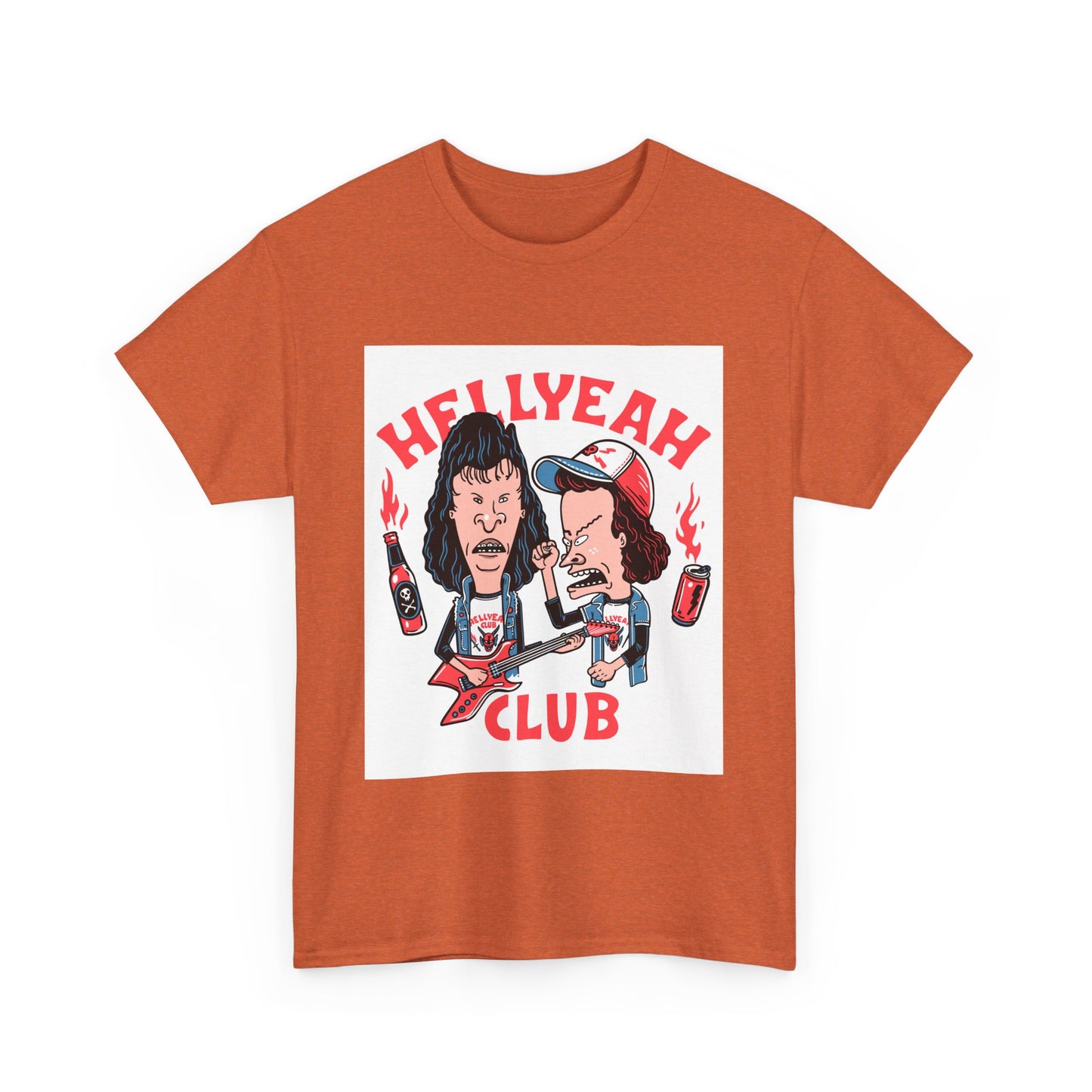 Hell Yeah Club Unisex Heavy Cotton Tee - HellYeah Club Design