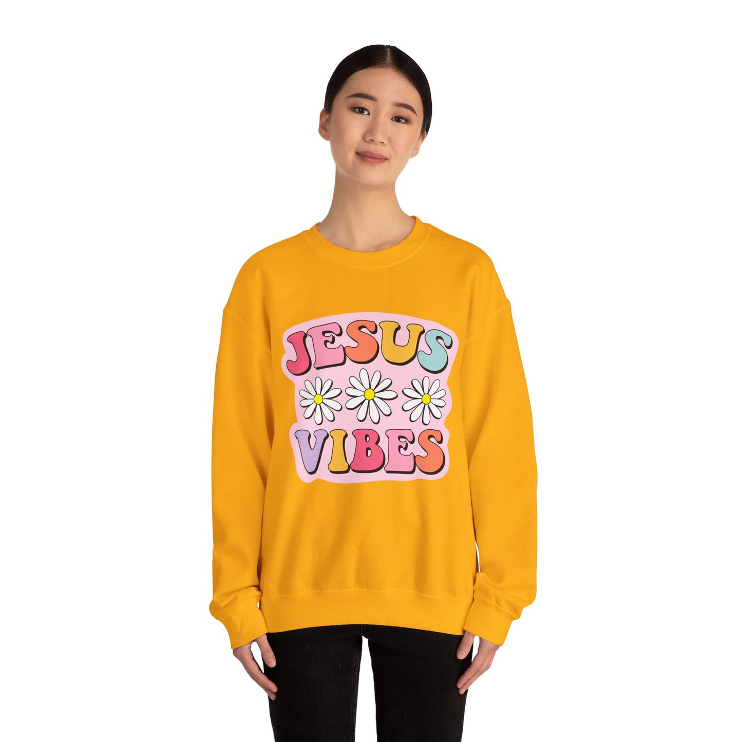 Jesus Vibes Unisex Heavy Blend™ Crewneck Sweatshirt