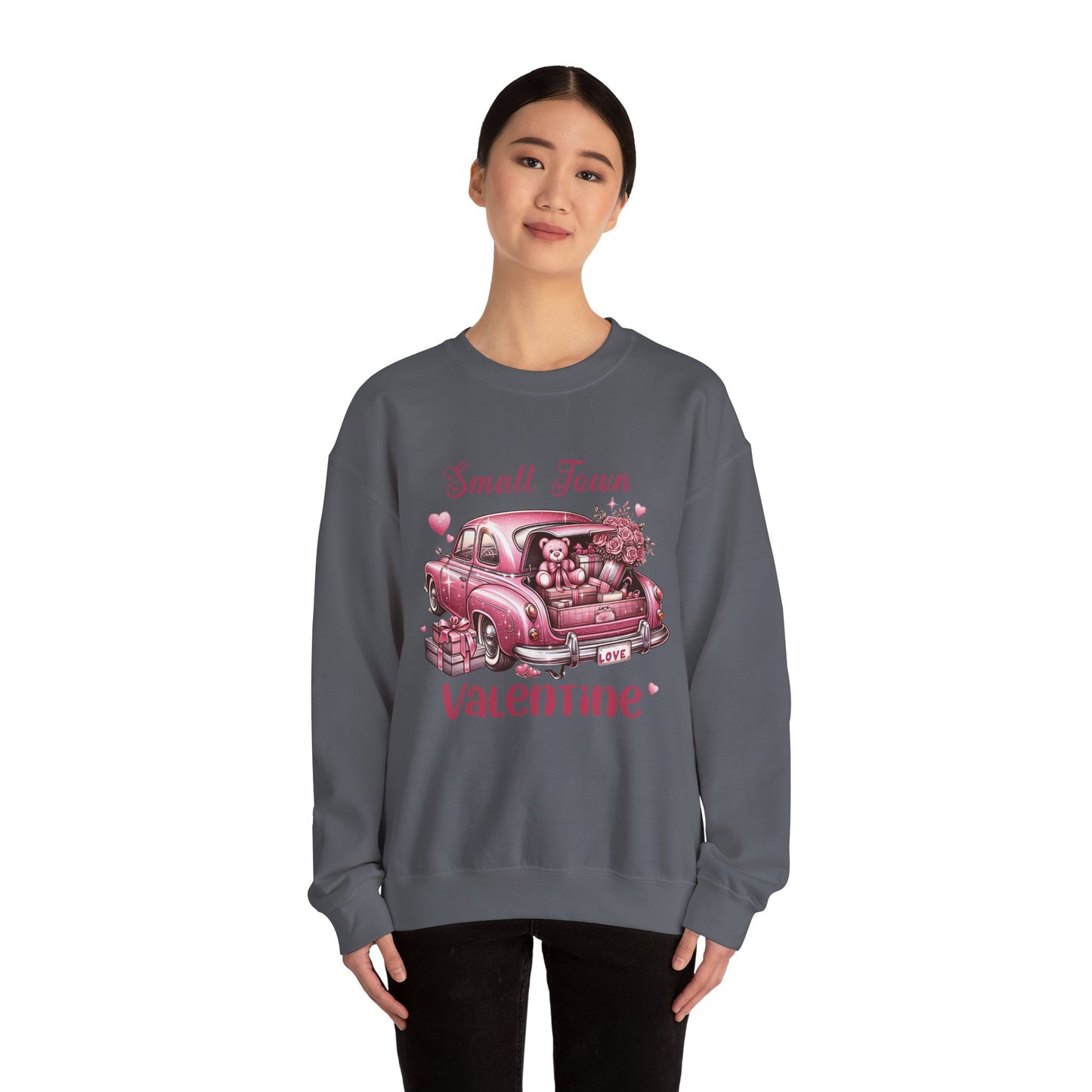 Small Town Valentine Unisex Heavy Blend™ Crewneck Sweatshirt