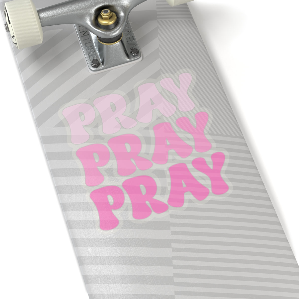 Pray Pray Pray Kiss-Cut Stickers