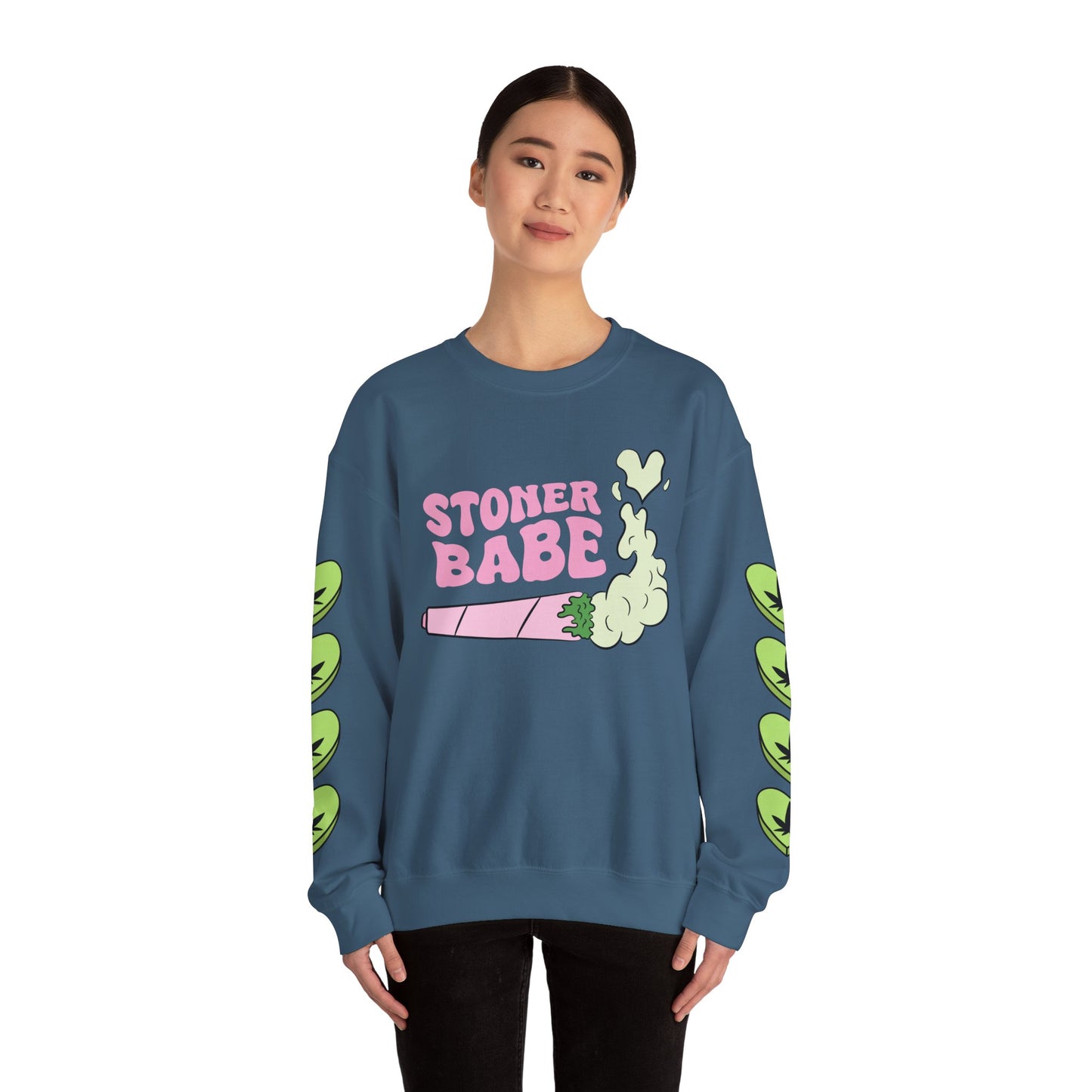 Stoner Babe Unisex Heavy Blend™ Crewneck Sweatshirt