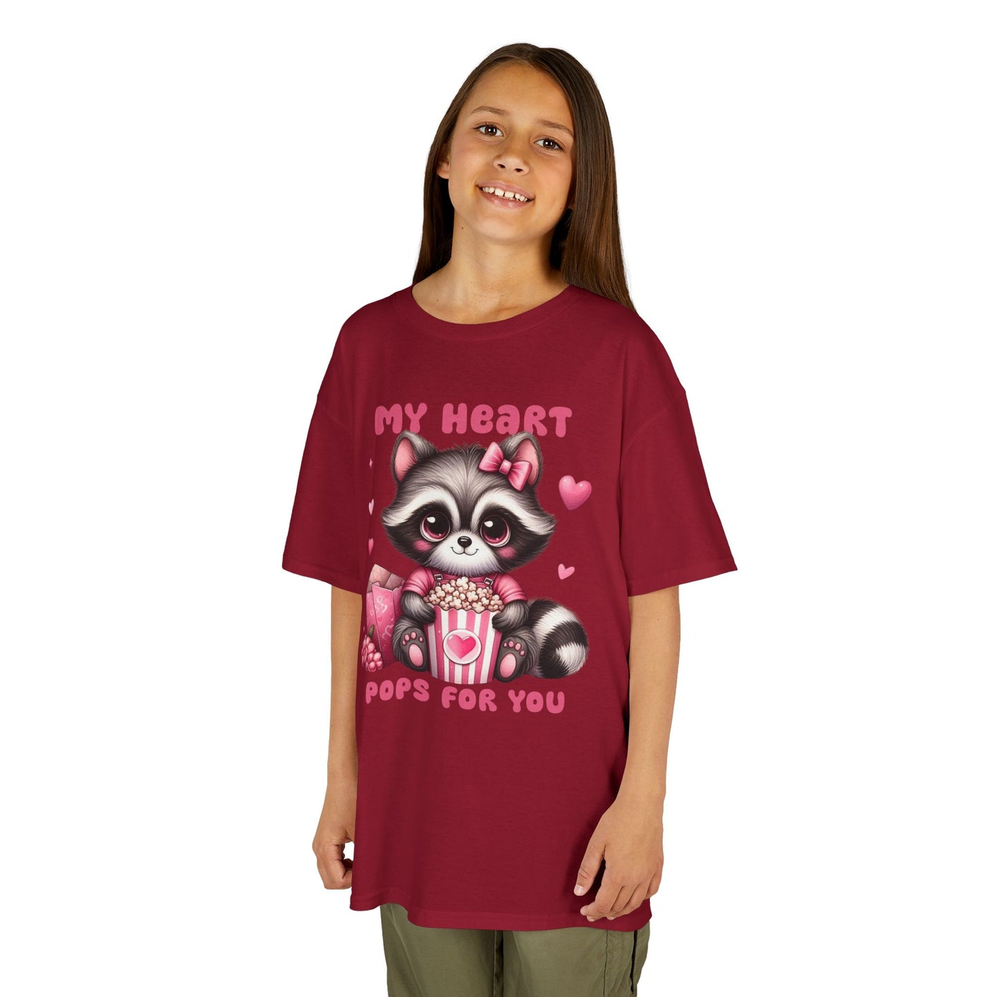 My Heart Pops For You Kids Heavy Cotton™ Tee