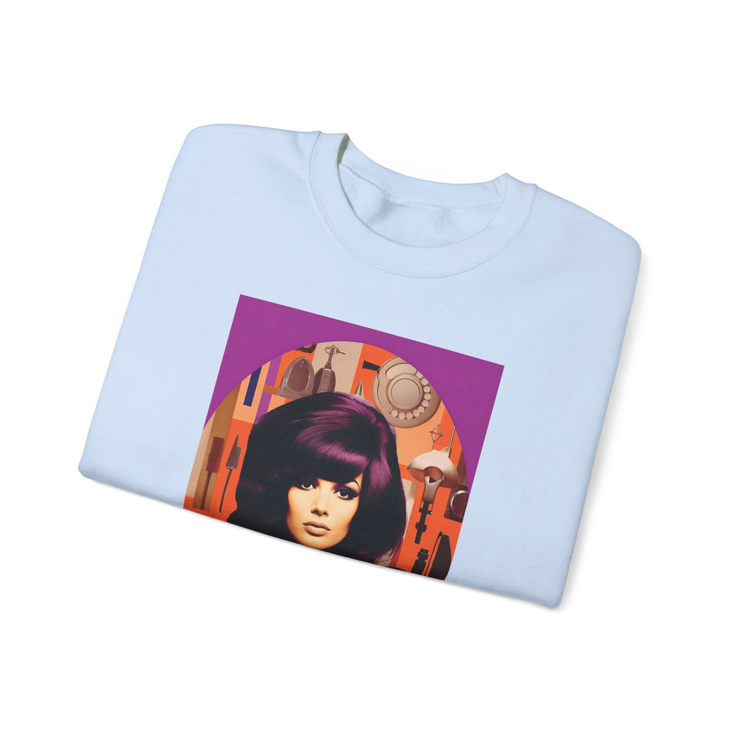 Purple Hue Unisex Heavy Blend™ Crewneck Sweatshirt