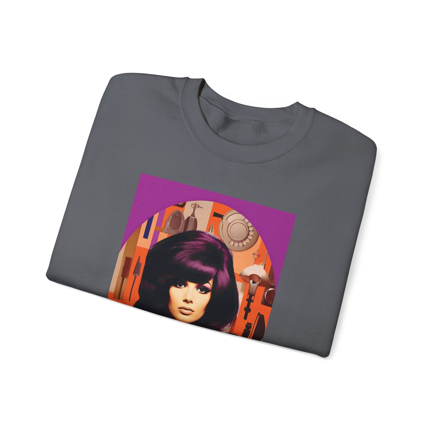 Purple Hue Unisex Heavy Blend™ Crewneck Sweatshirt