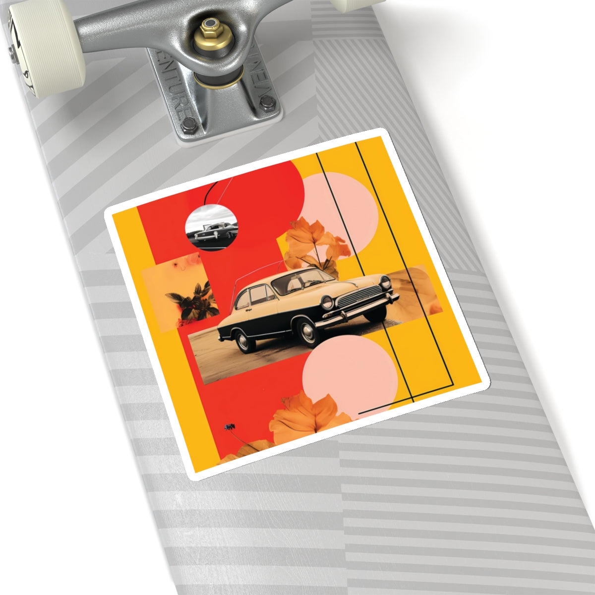 Wanderlust Wheels Kiss-Cut Stickers