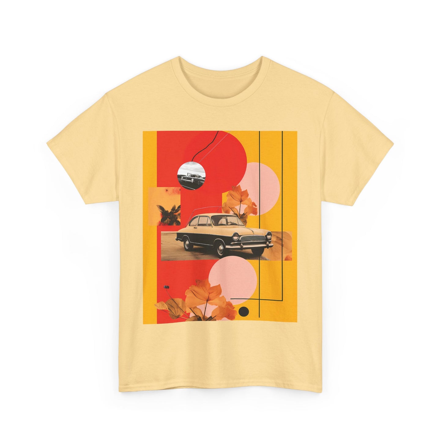Wanderlust WheelsUnisex Heavy Cotton Tee