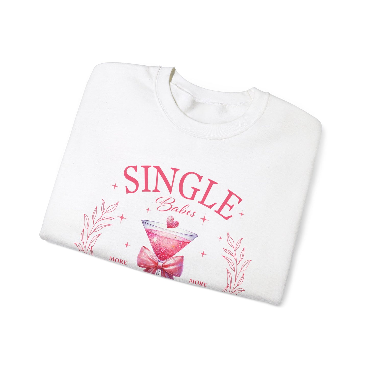 Single Babes Cocktail Club Unisex Heavy Blend™ Crewneck Sweatshirt