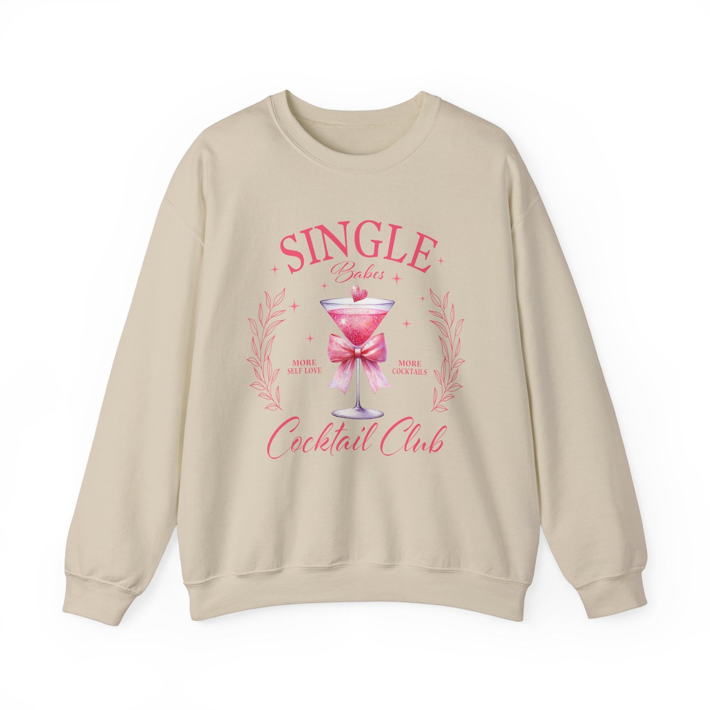 Single Babes Cocktail Club Unisex Heavy Blend™ Crewneck Sweatshirt