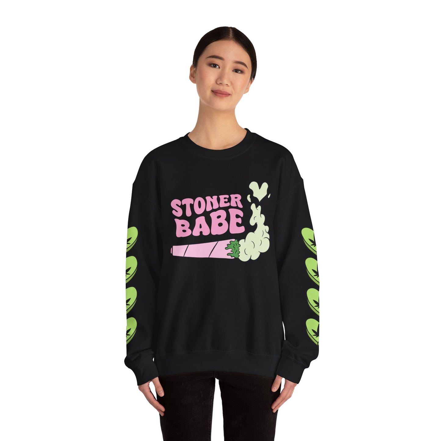 Stoner Babe Unisex Heavy Blend™ Crewneck Sweatshirt