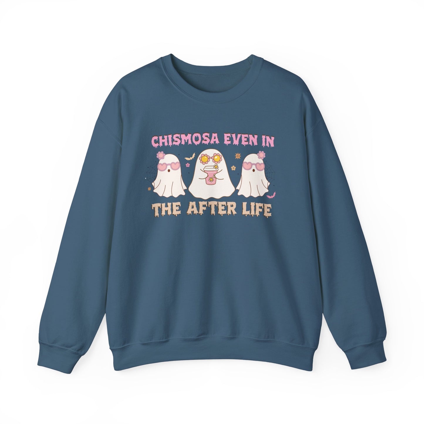Chismosa In The After Life Unisex Heavy Blend™ Crewneck Sweatshirt