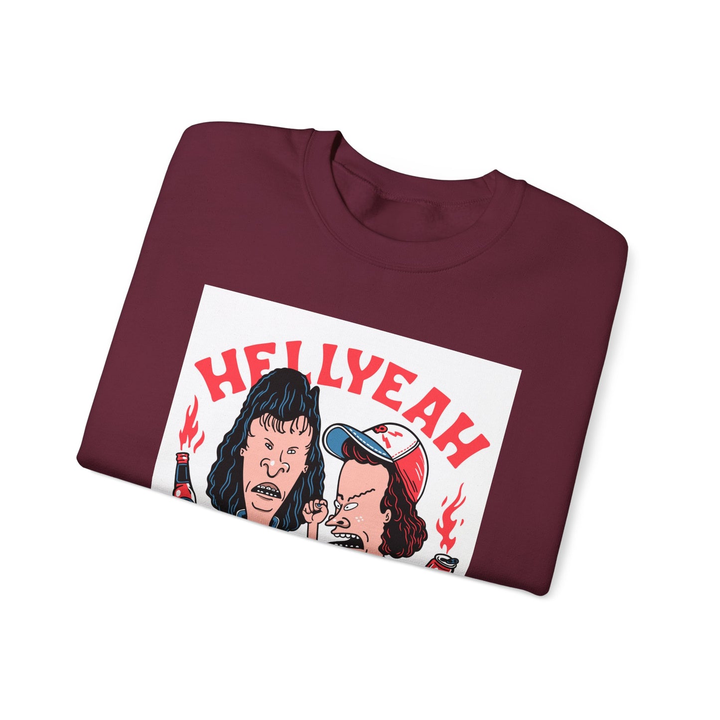 Hell Yeah Club Unisex Heavy Blend™ Crewneck Sweatshirt