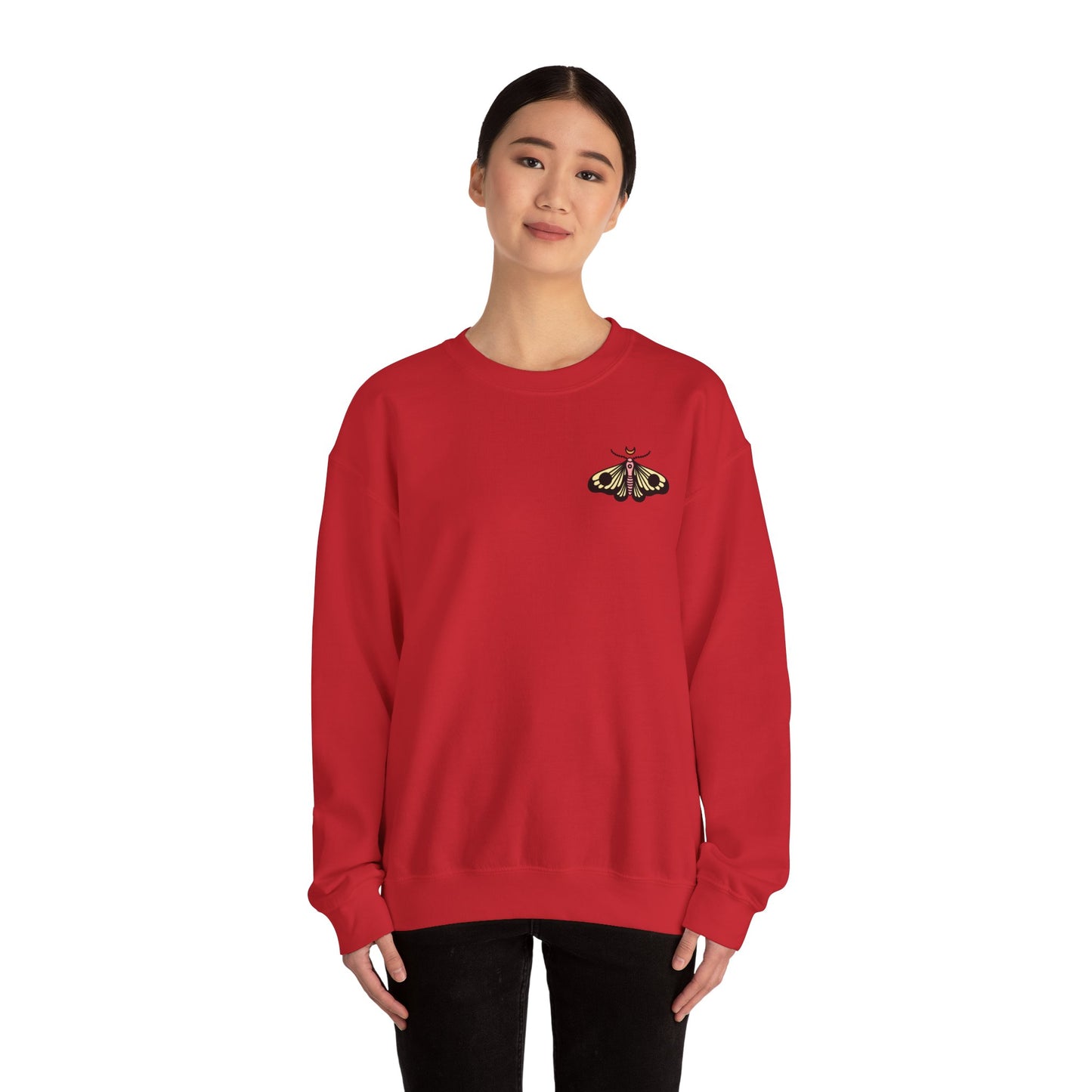 People, Time & Style: A Retro Journey Unisex Heavy Blend™ Crewneck Sweatshirt