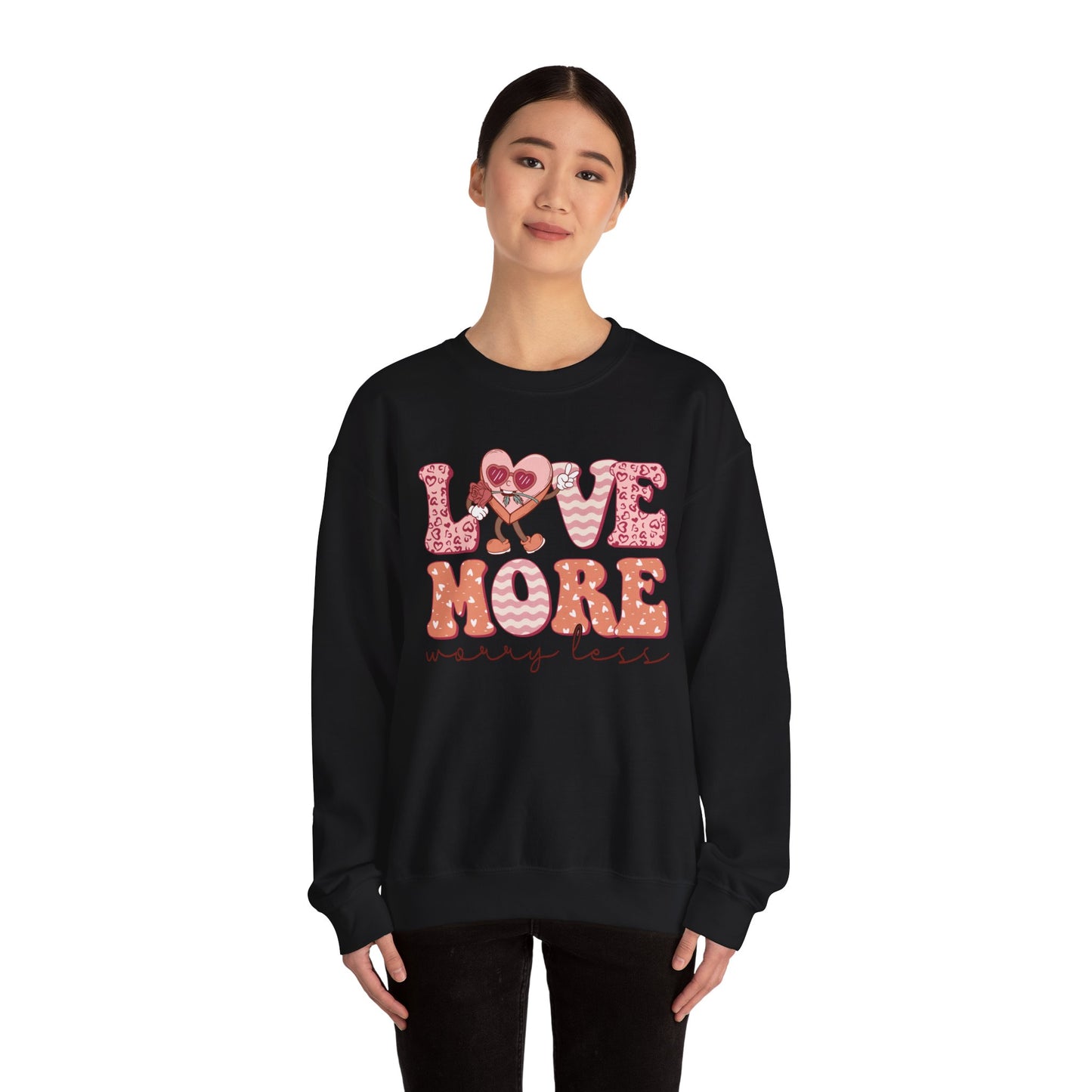 Love More Unisex Heavy Blend™ Crewneck Sweatshirt