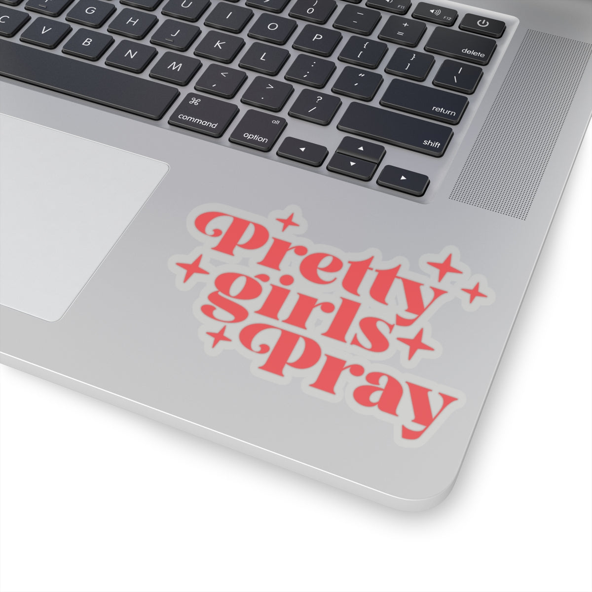 Pretty girls Pray Kiss-Cut Stickers