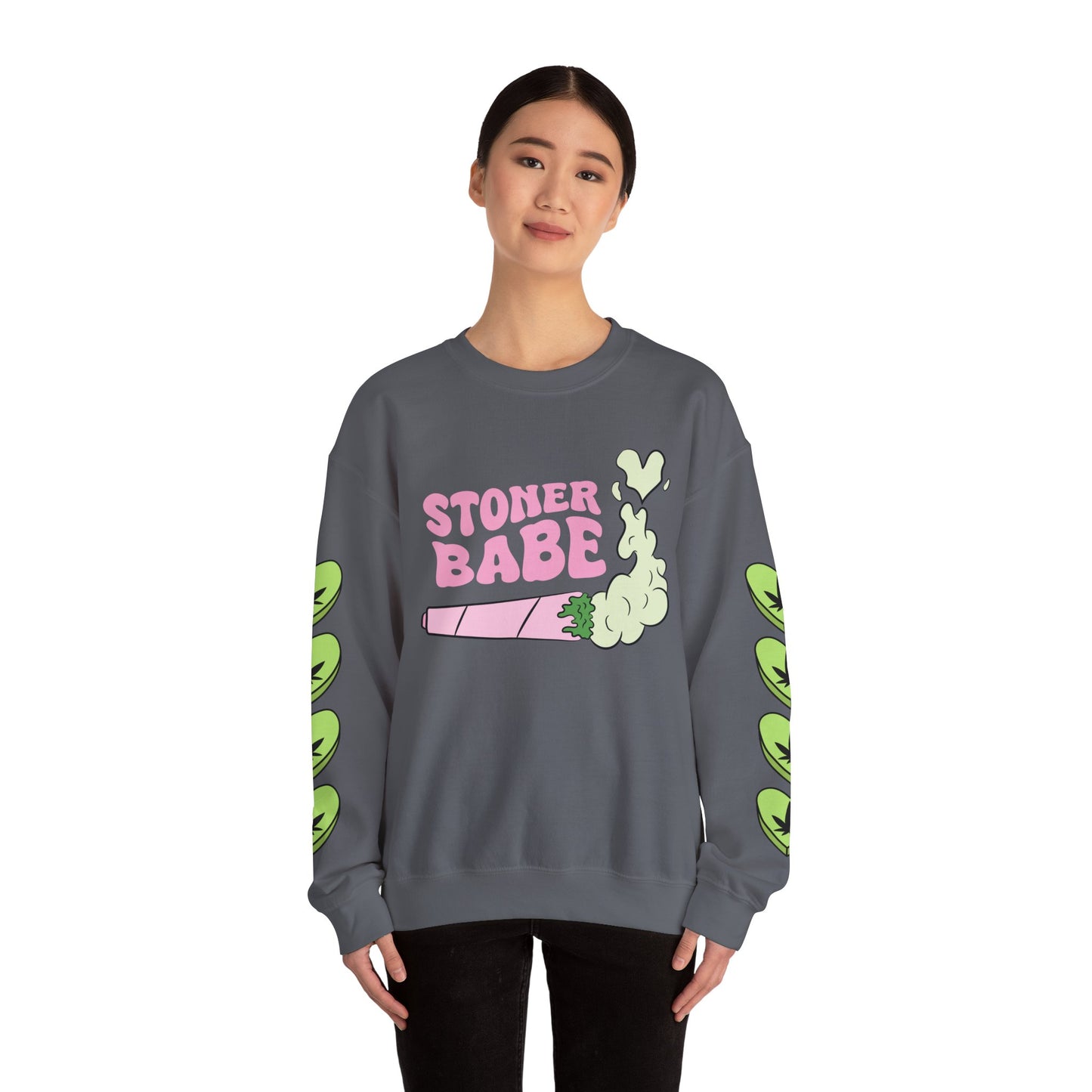 Stoner Babe Unisex Heavy Blend™ Crewneck Sweatshirt
