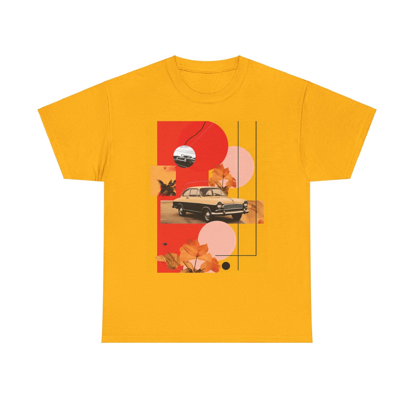 Wanderlust WheelsUnisex Heavy Cotton Tee
