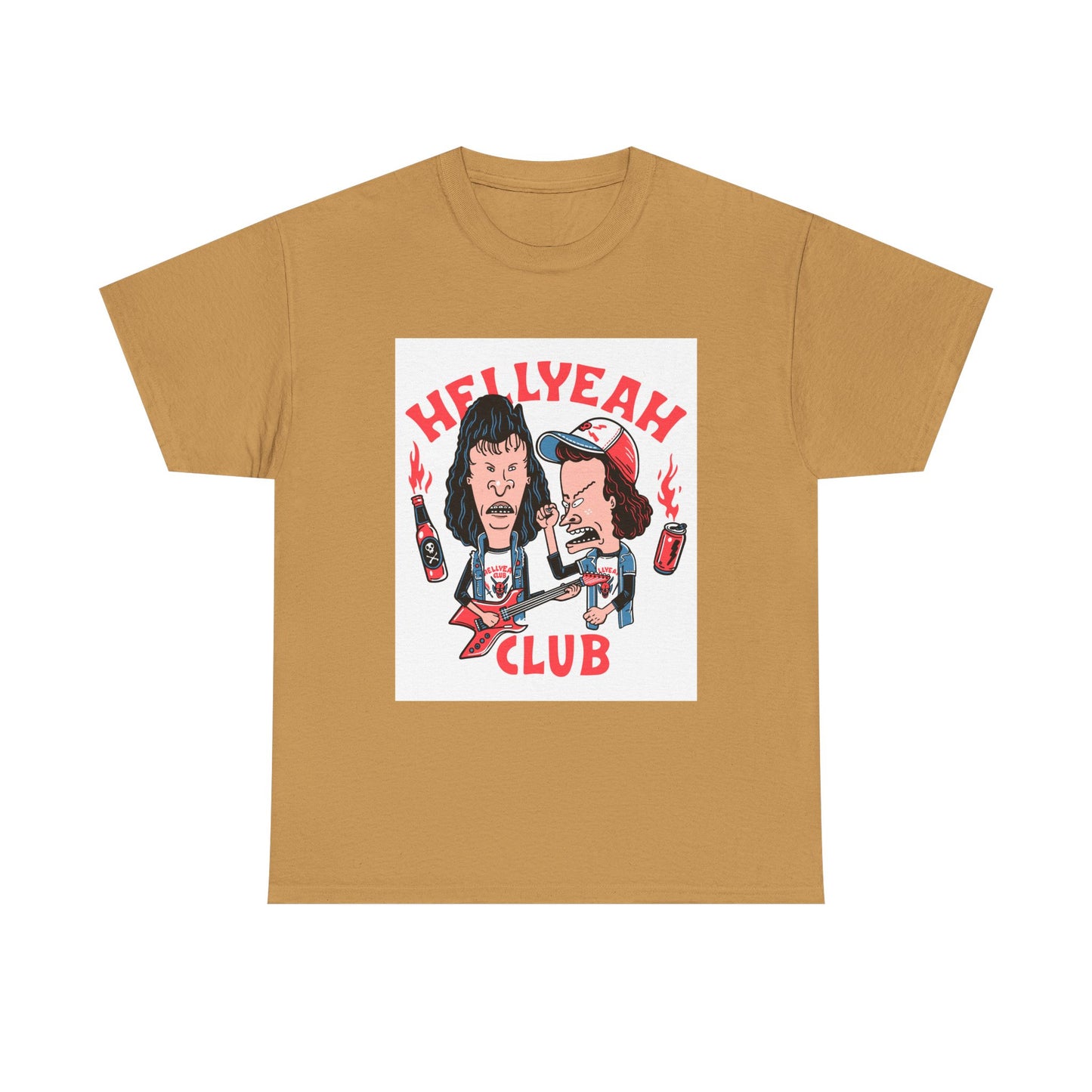 Hell Yeah Club Unisex Heavy Cotton Tee - HellYeah Club Design