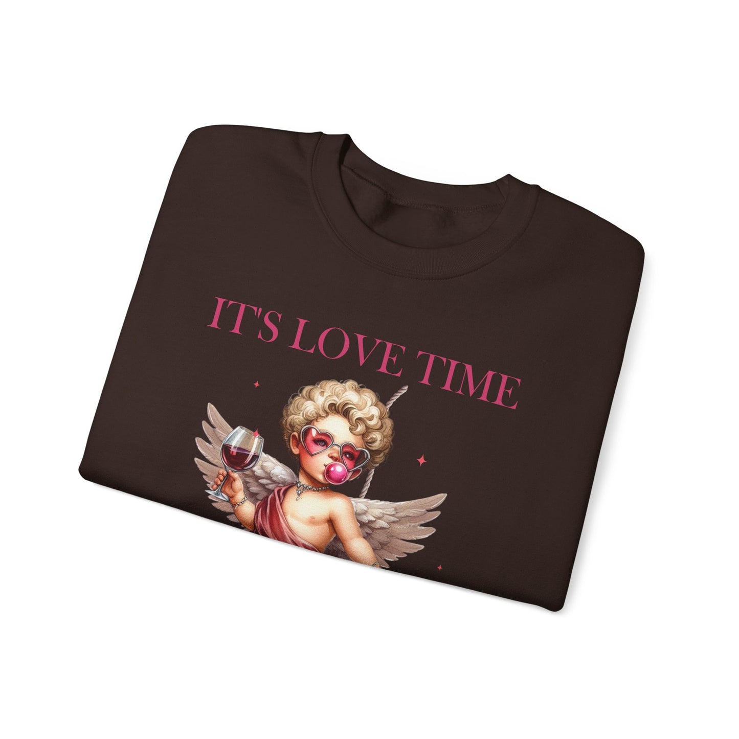 It’s Love Time Unisex Heavy Blend™ Crewneck Sweatshirt