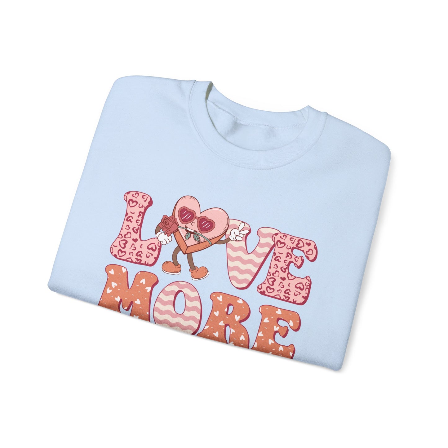 Love More Unisex Heavy Blend™ Crewneck Sweatshirt