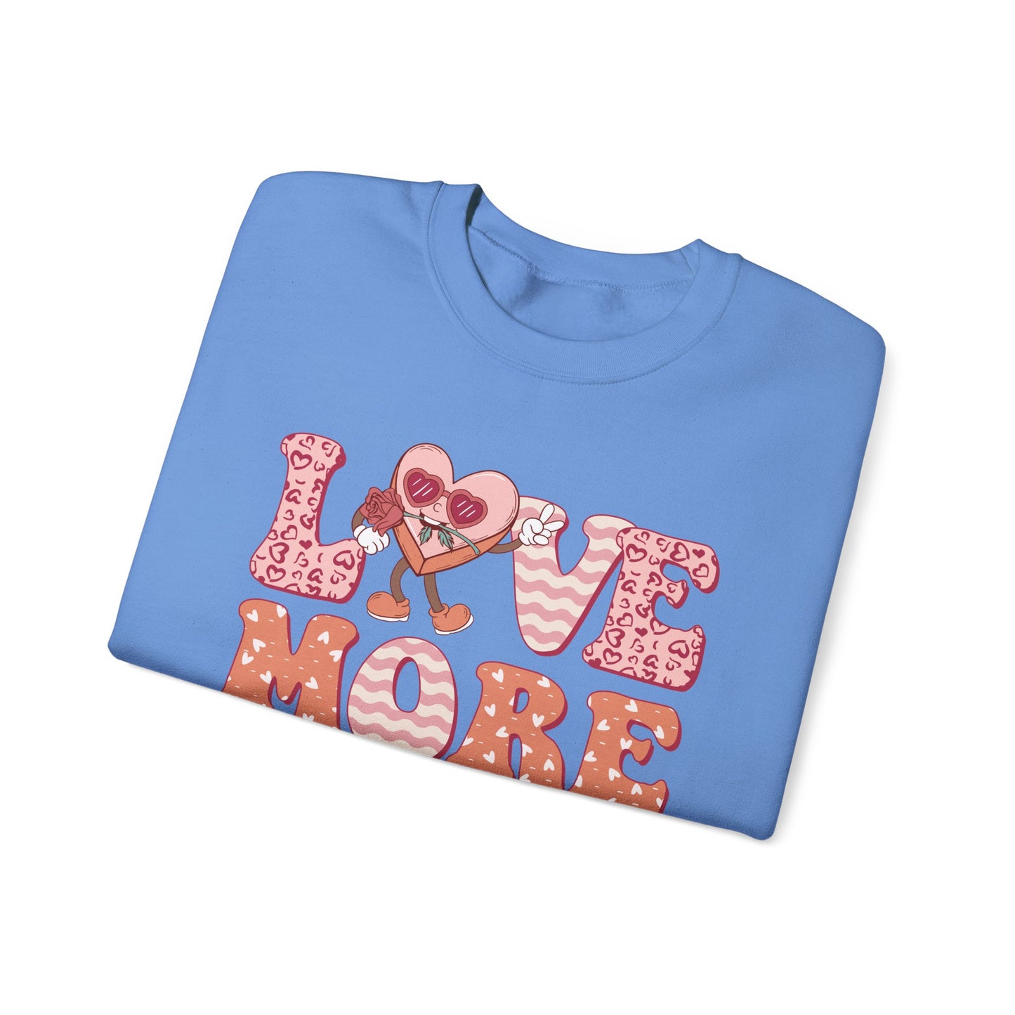Love More Unisex Heavy Blend™ Crewneck Sweatshirt