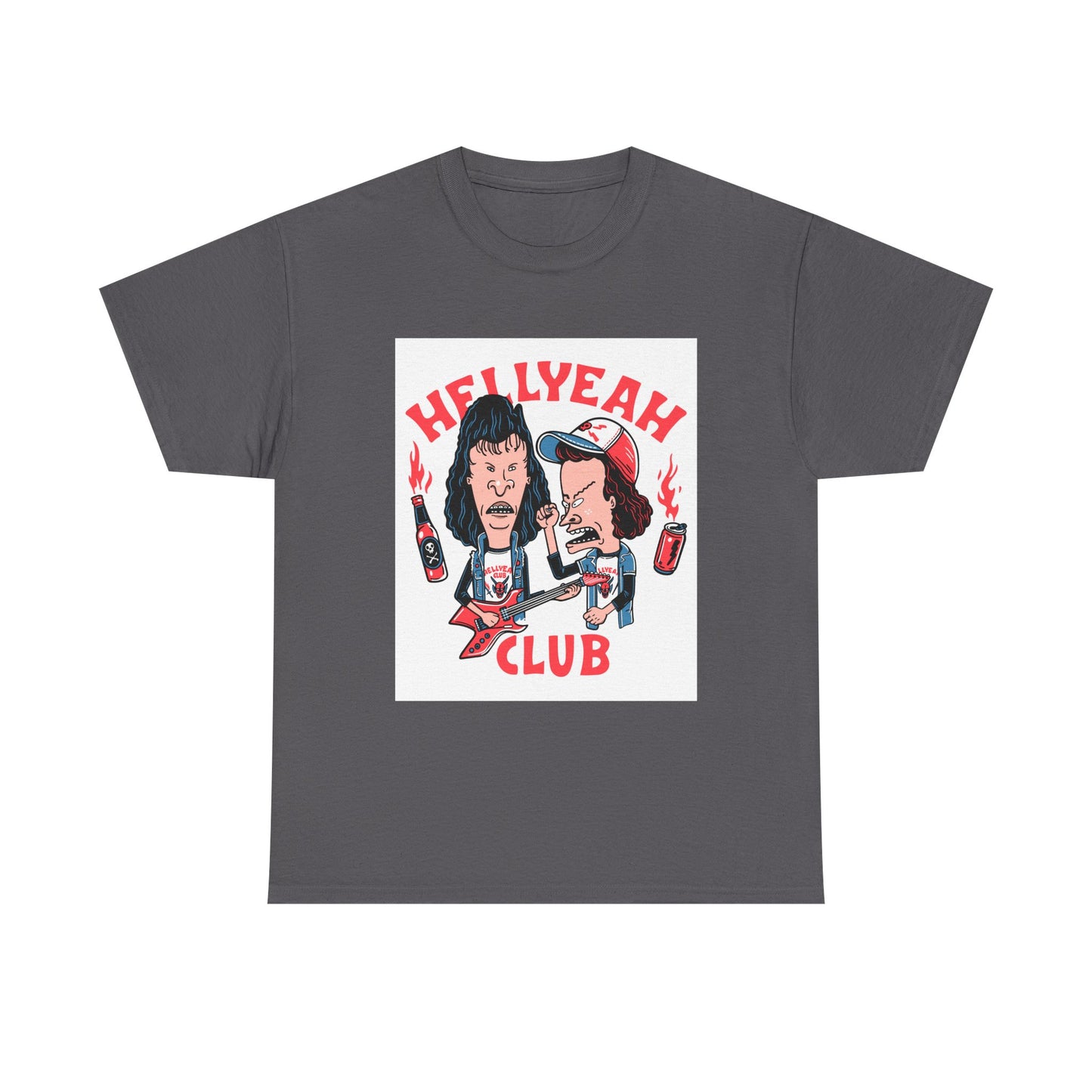 Hell Yeah Club Unisex Heavy Cotton Tee - HellYeah Club Design