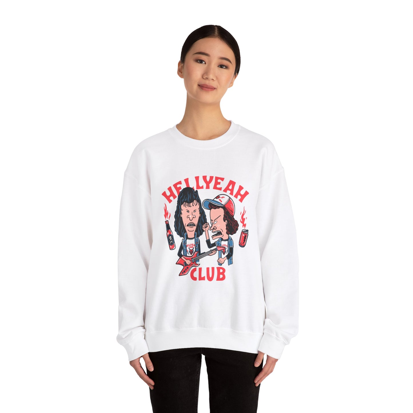 Hell Yeah Club Unisex Heavy Blend™ Crewneck Sweatshirt