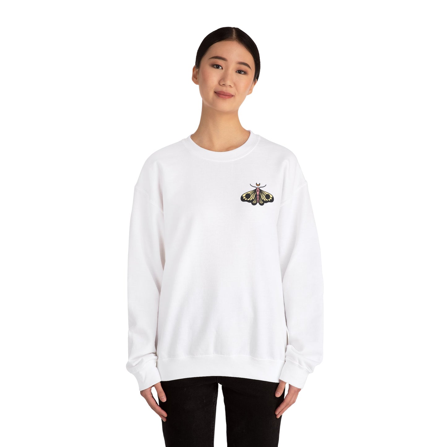 People, Time & Style: A Retro Journey Unisex Heavy Blend™ Crewneck Sweatshirt