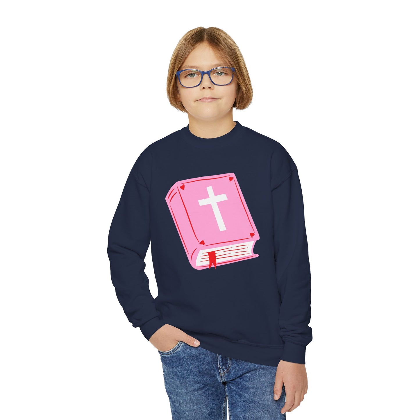 Bible  Youth Crewneck Sweatshirt